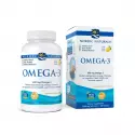 Omega-3 690 mg EPA DHA Naturalny Olej z Ryb Głębinowych Cytrynowy (60 sgels) Nordic Naturals