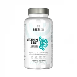 VitaMinBest Kompleks Witamin i Minerałów 22 Aktywne Składniki Wsparcie Zdrowia (60 kaps) BestLab