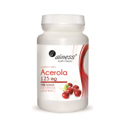 Acerola 125mg (120tab) Naturalna Vitamina C ALINESS