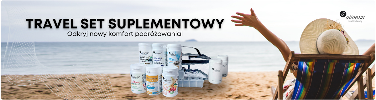 Travel set suplementowy niezbędnik podróży Aliness