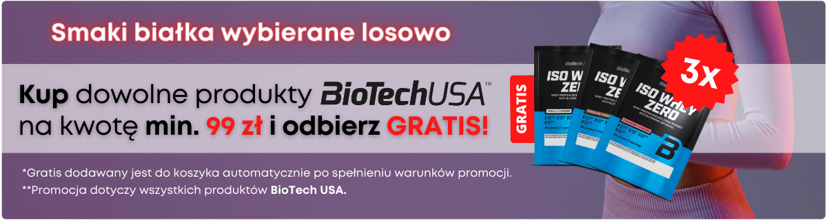 Odżywka Białkowa GRATIS Promocja BioTech USA| Enaturalnie.pl