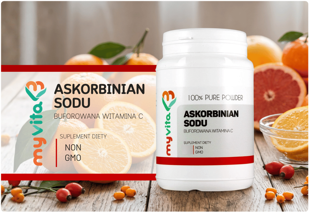 Askorbinian sodu buforowana witamina C MyVita