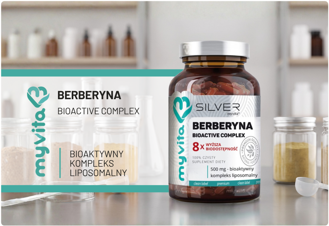 Berberyna Bioaktywny Kompleks Liposomalny (50 kaps) MyVita