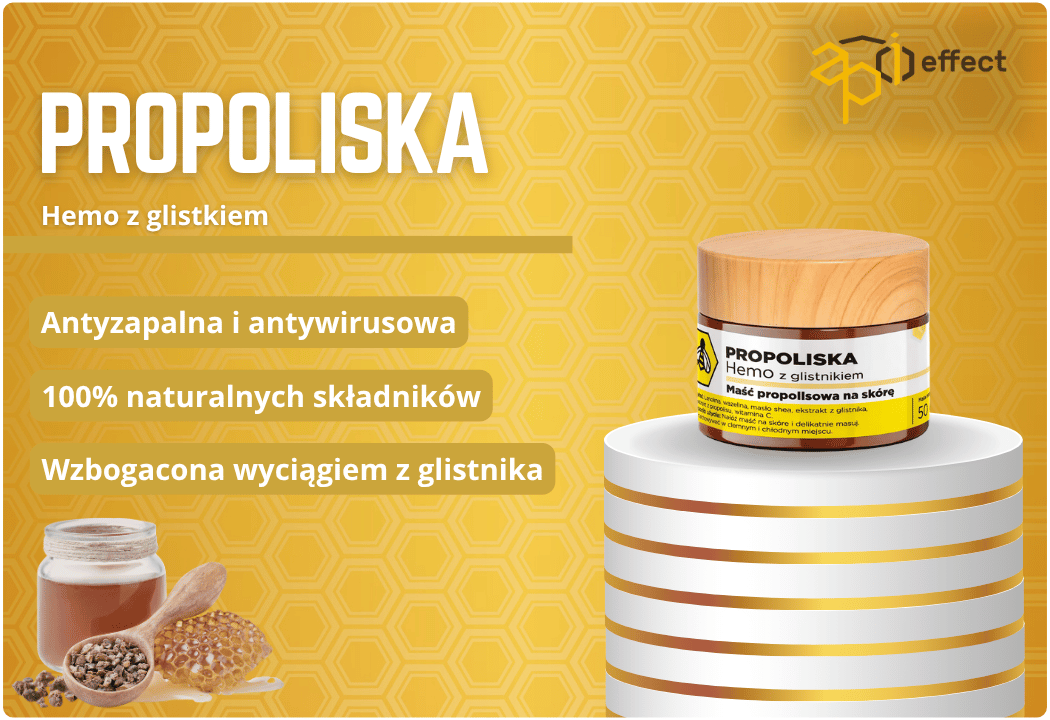 Propoliska hemo z glistkiem