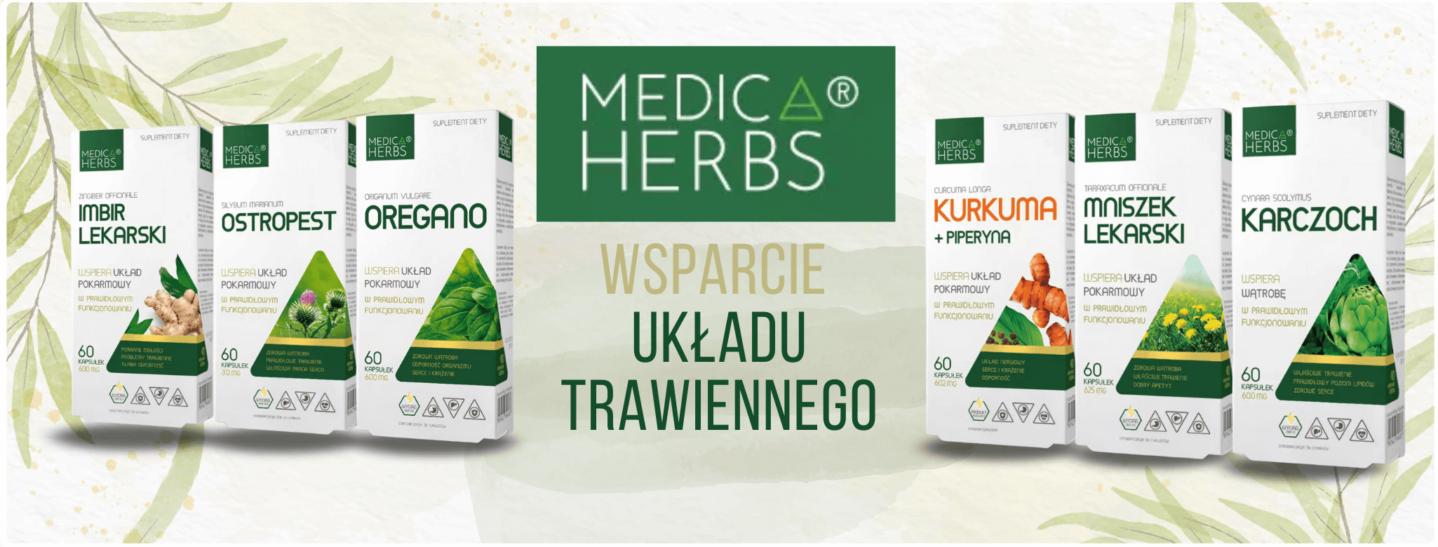 Medica Herbs Suplementy na trawienie