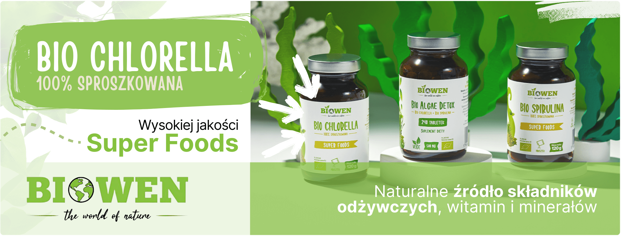 BIO Chlorella 120 g Biowen