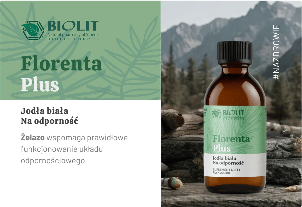 Biolit Florenta Plus 200ml - Jodła Biała na Odporność