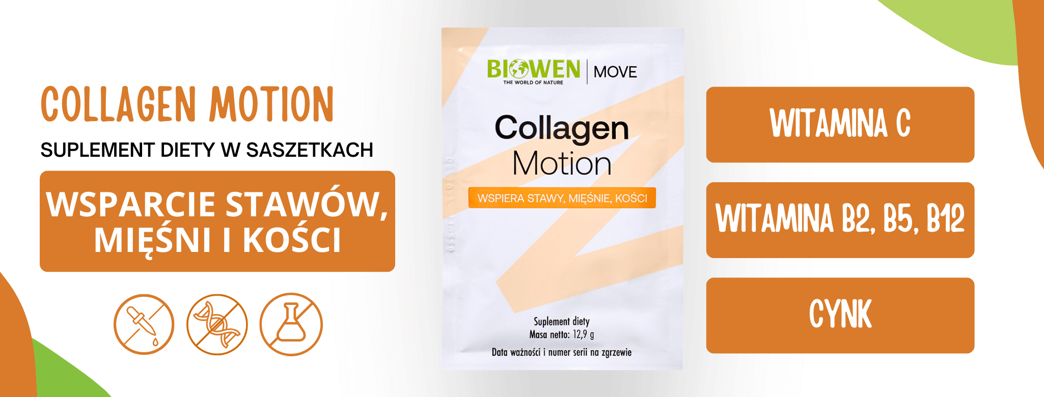 Elektrolity o Smaku Cytrynowym (30 sasz.) Biowen baner