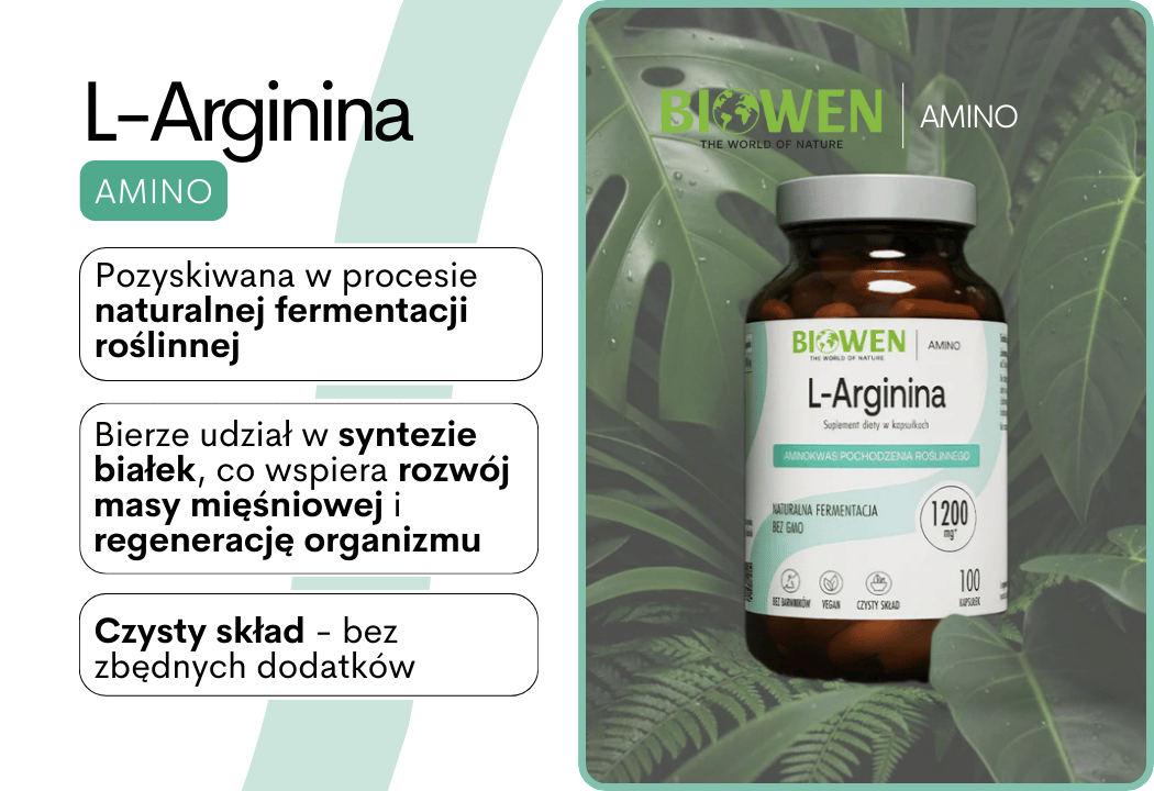 L-Arginina 1200 mg Biowen