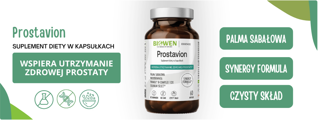 Prostavion Palma Sabałowa Wierzbownica Pokrzywa (60 kaps) Biowen
