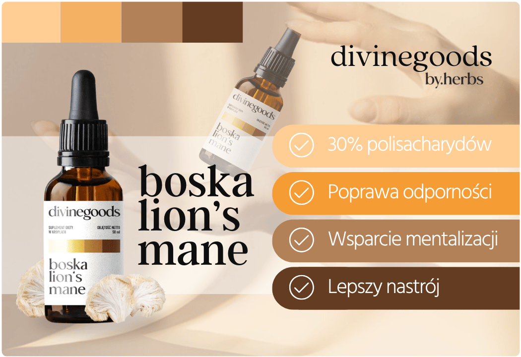 Boska Lion's Mane 50 ml Divinegoods by.herbs