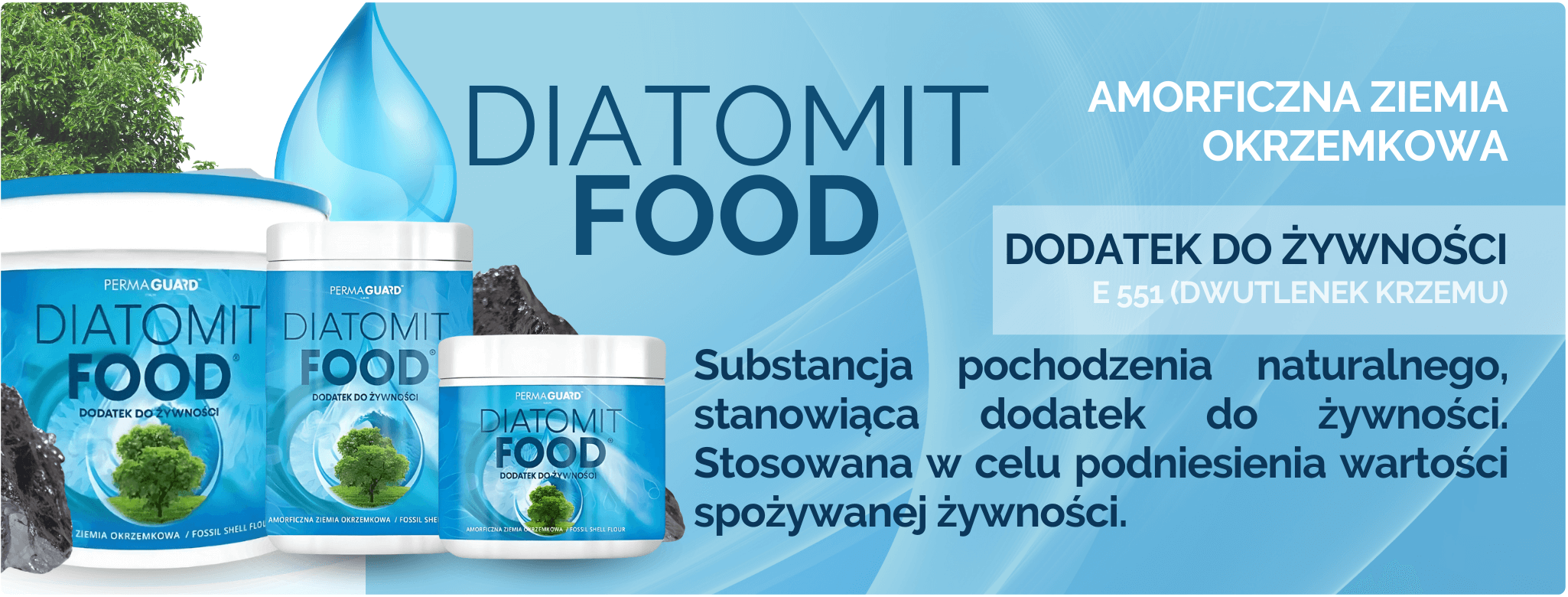 DIATOMIT FOOD Dodatek do żywności