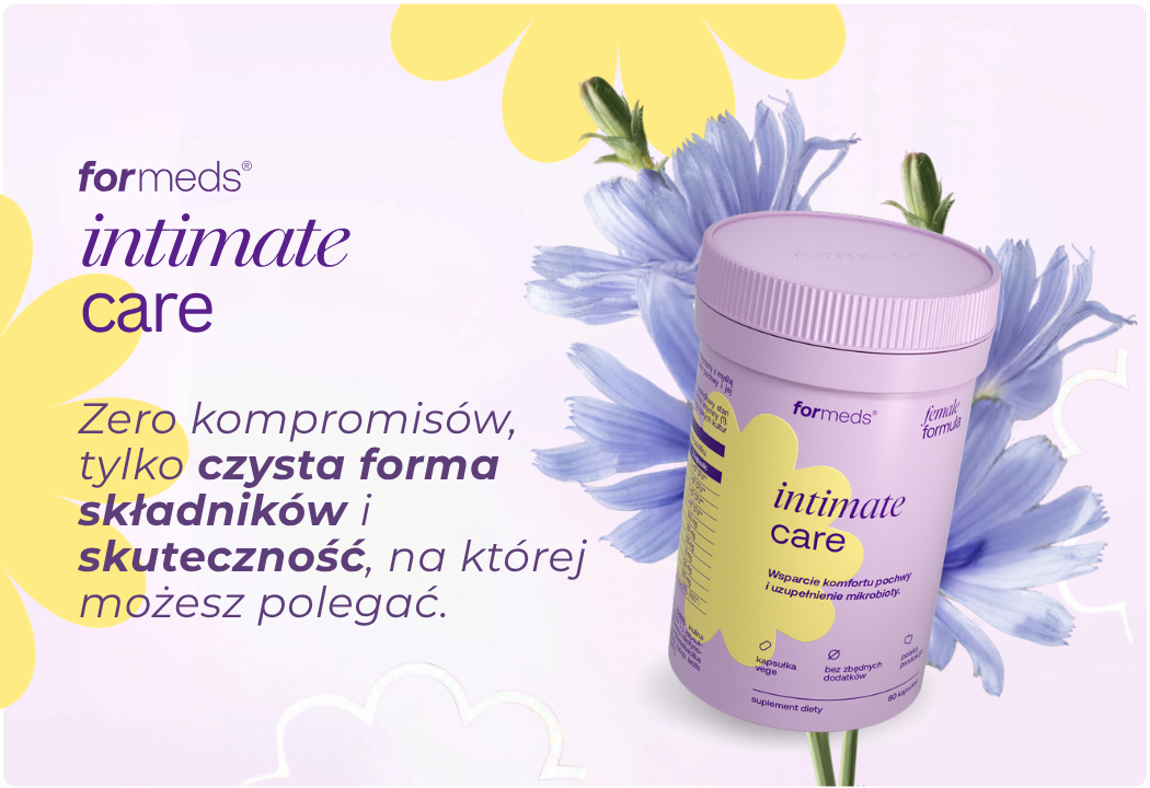 Intimate Care Komfort Intymny Uzupełnienie Mikrobioty Female Formula (60 kaps) Formeds