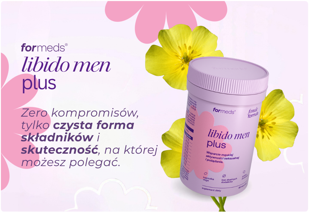 Libido Men Plus Wsparcie Męskiej Aktywności Seksualnej Female Formula (60 kaps) Formeds