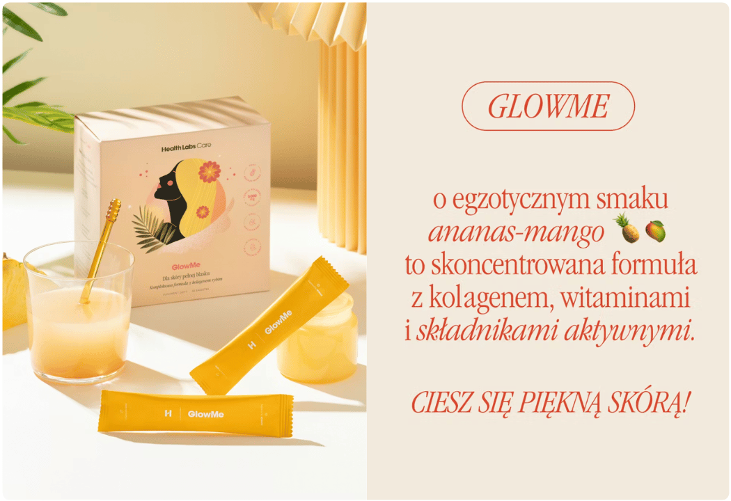 GlowMe o smaku ananasowym Health Labs Care