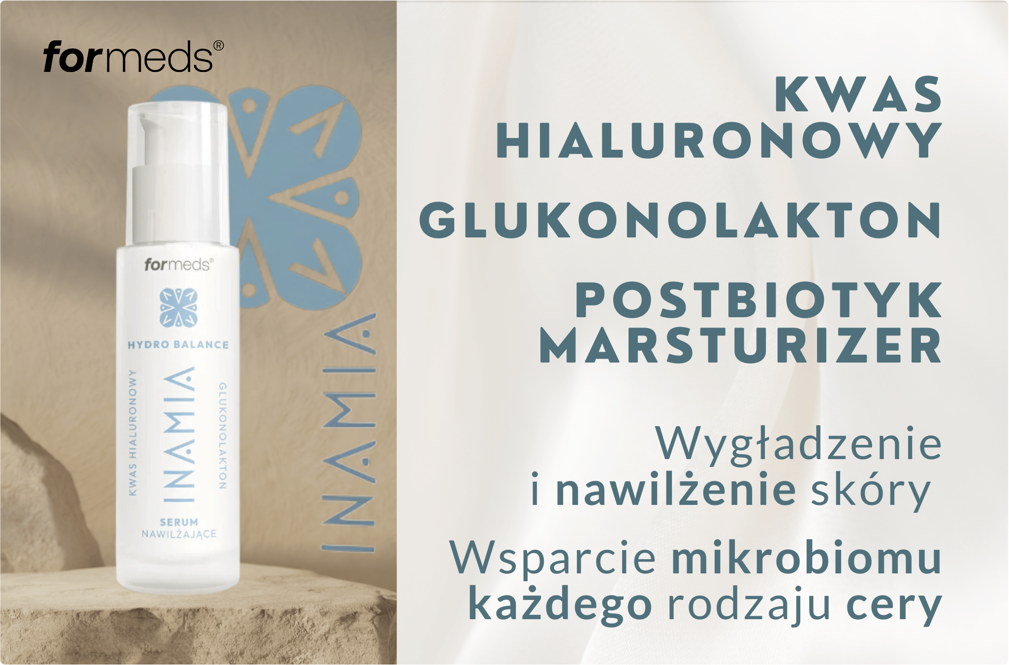 INAMIA Hydro Balance Serum Nawilżające dla Skóry Problematycznej 30 ml ForMeds