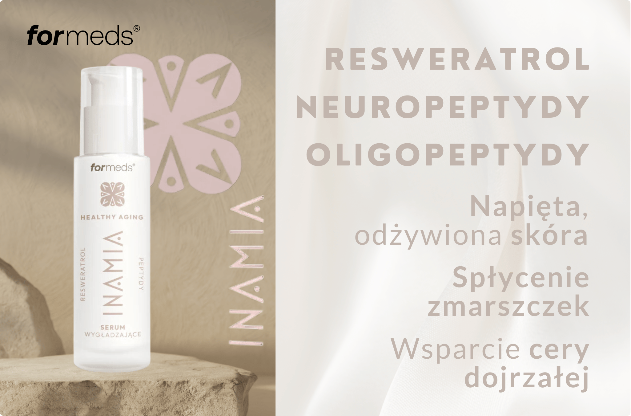 INAMIA Healthy Aging Serum Wygładzające dla Skóry Problematycznej 30 ml ForMeds