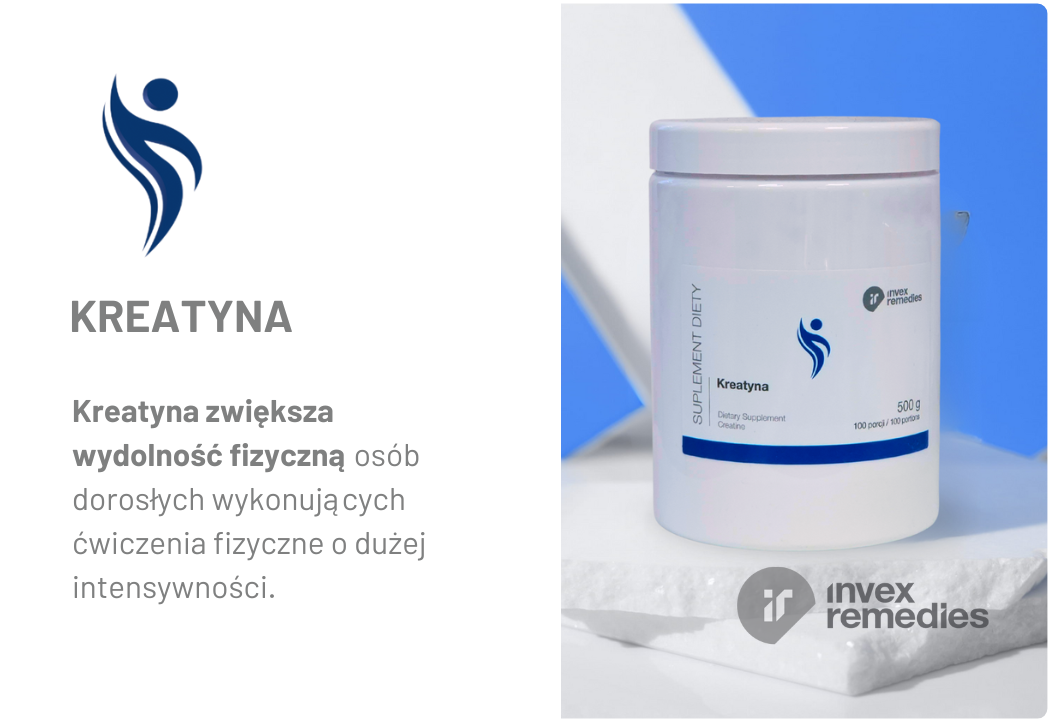 Kreatyna Invex Remedies 500g
