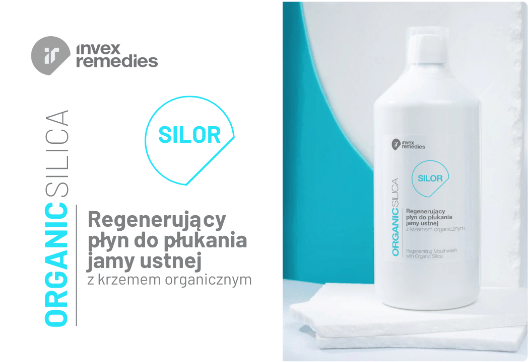 Regenerujący płyn do płukania jamy ustnej Silor+B