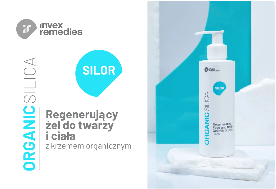 Regenerujący Żel do Ciała i Twarzy SILOR 200 ml z Krzemem Organicznym Invex Remedies