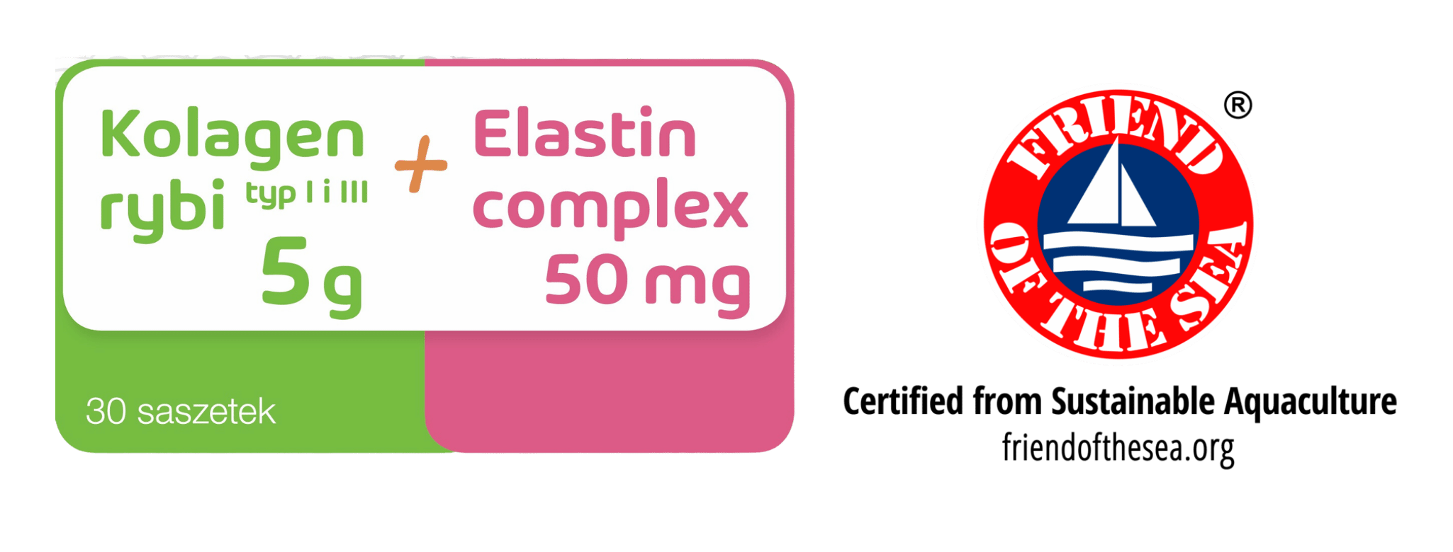 Kolagen Rybi 5000 mg Elastin Complex