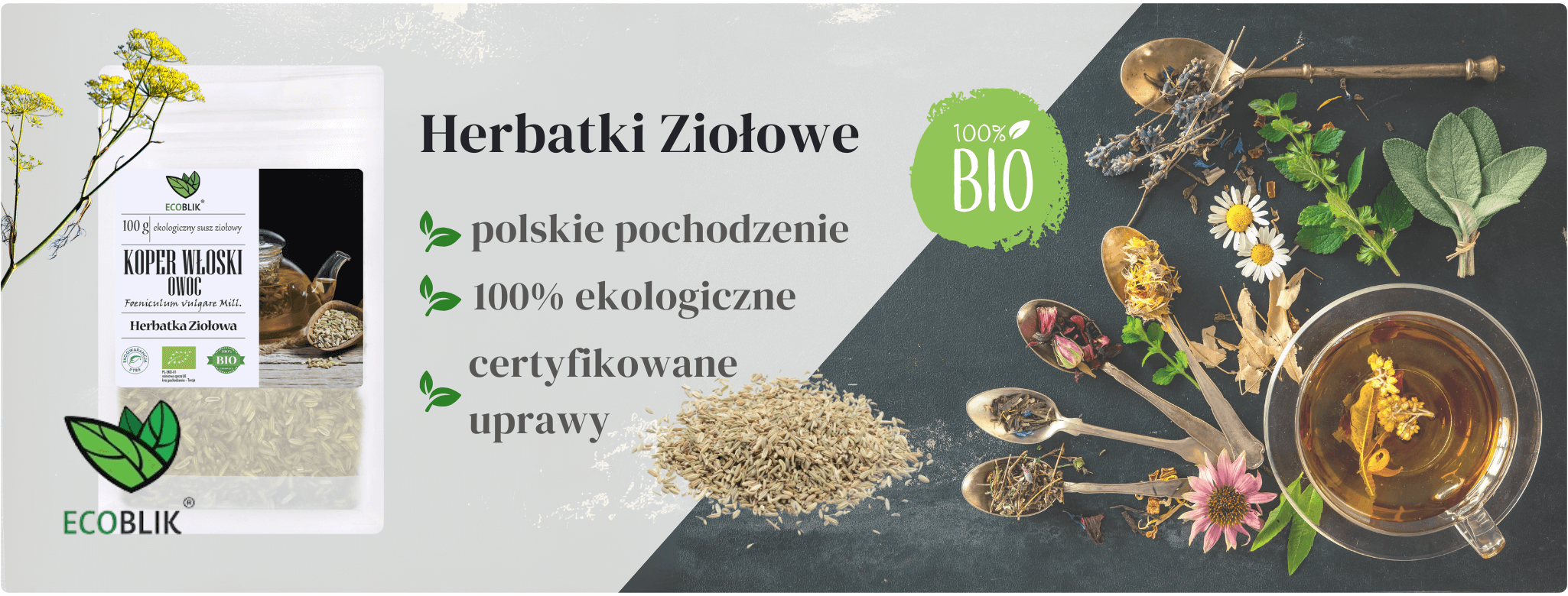 Owoce Kopru Wloskiego Herbatka ziołowa EcoBlik