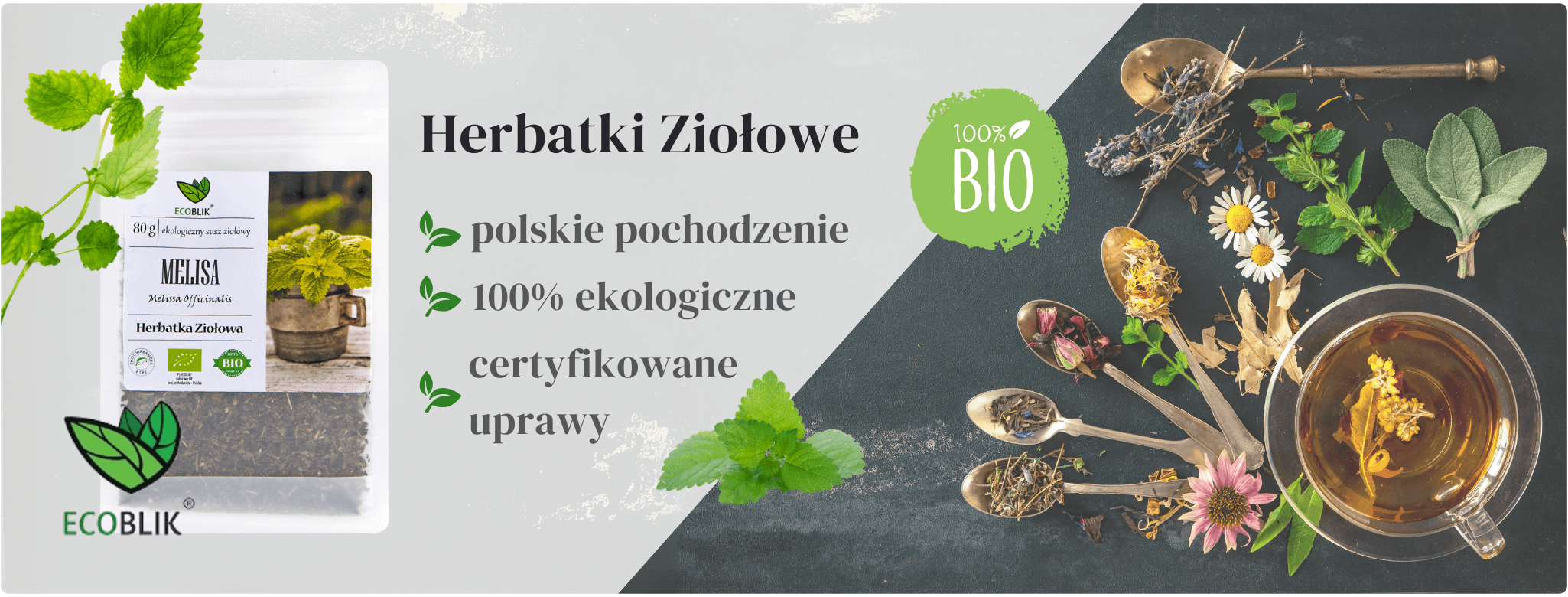 Melisa Herbatka ziołowa EcoBlik