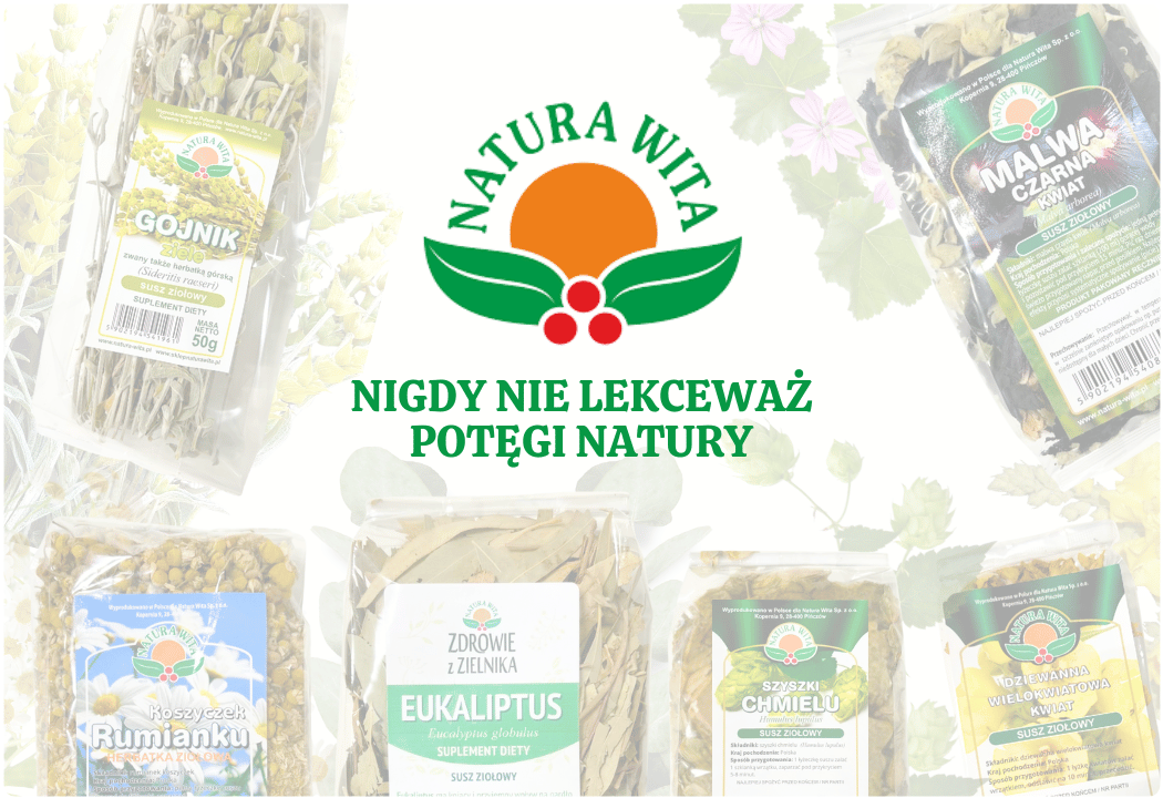 Natura Wita Oferta Suszone Zioła