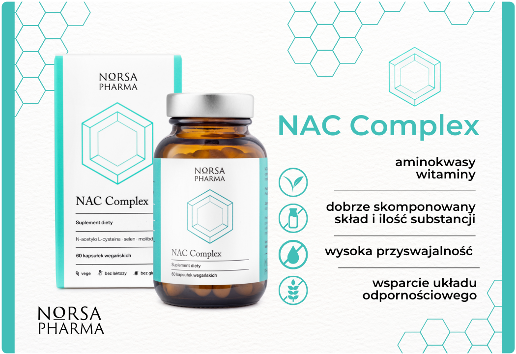 NAC Complex Selen Molibden (60 kaps) Norsa Pharma