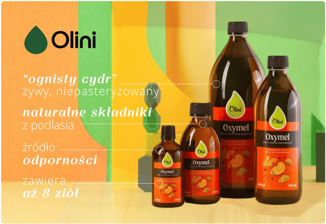 Oxymel Macerat Octowy z Jabłek z Warzywami 250 ml Olini