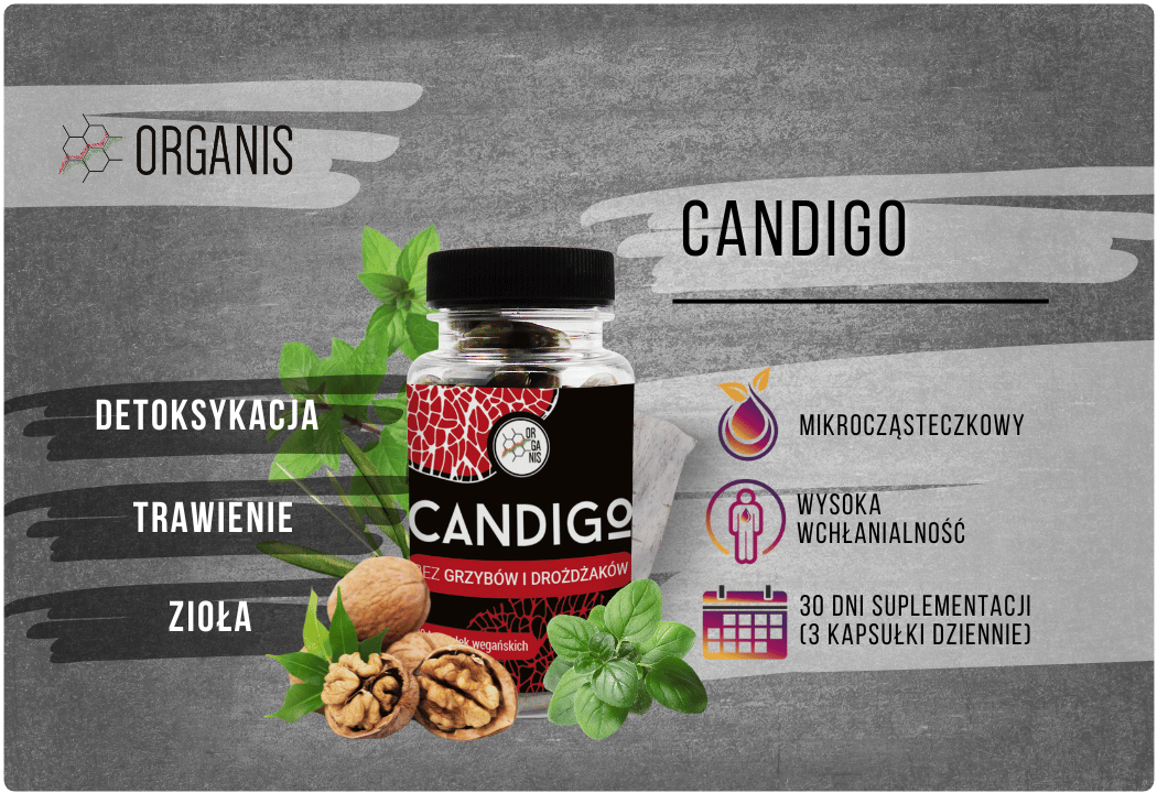 Candigo Candida Albicans (90 kaps) Organis