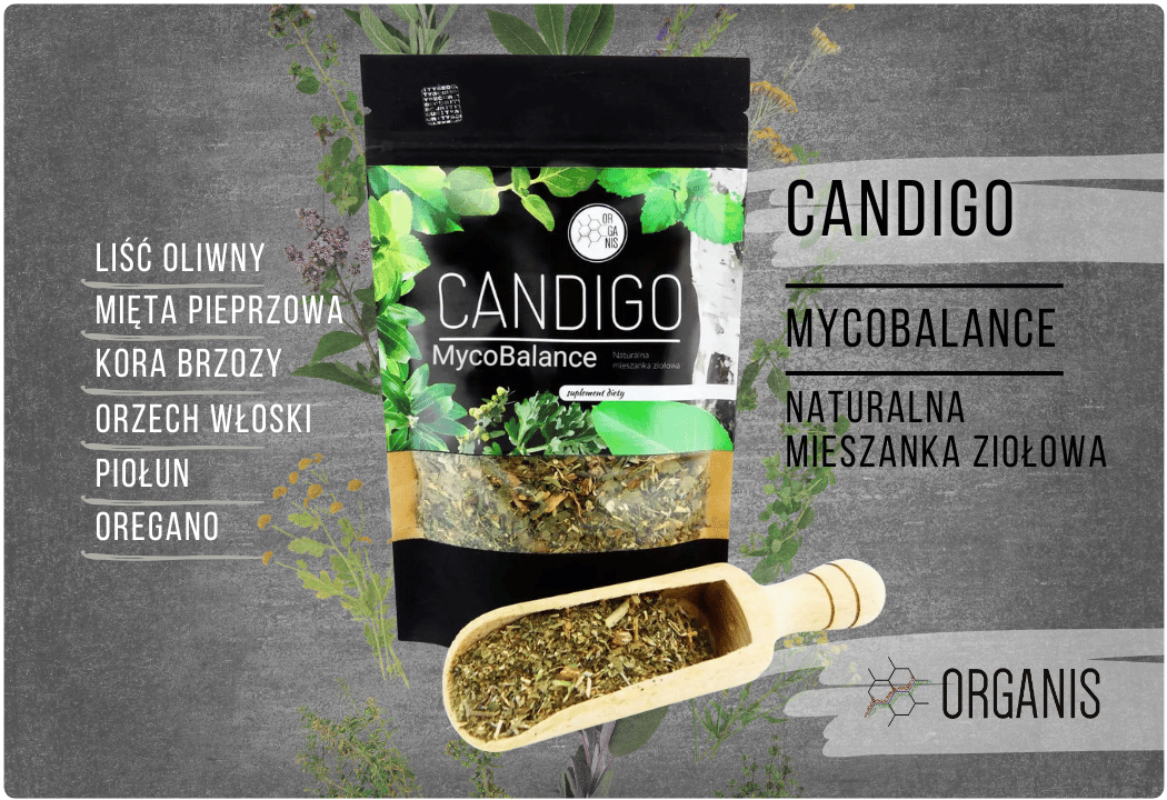 Candigo Naturalna Mieszanka Ziołowa 100 g Organis