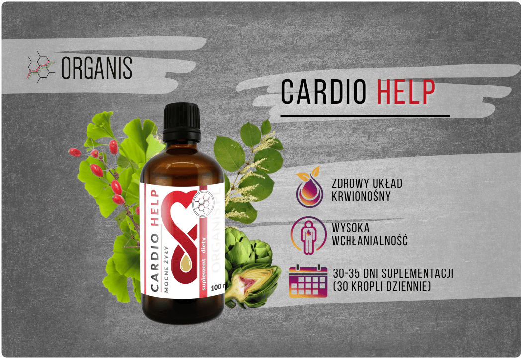 Cardio Help Wyciąg Ziołowy 100 ml Organis