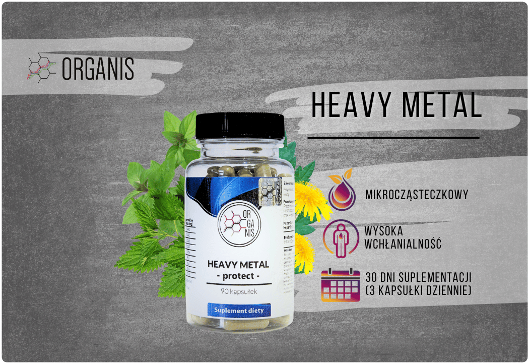 Heavy Metal Protect (90 kaps) Organis