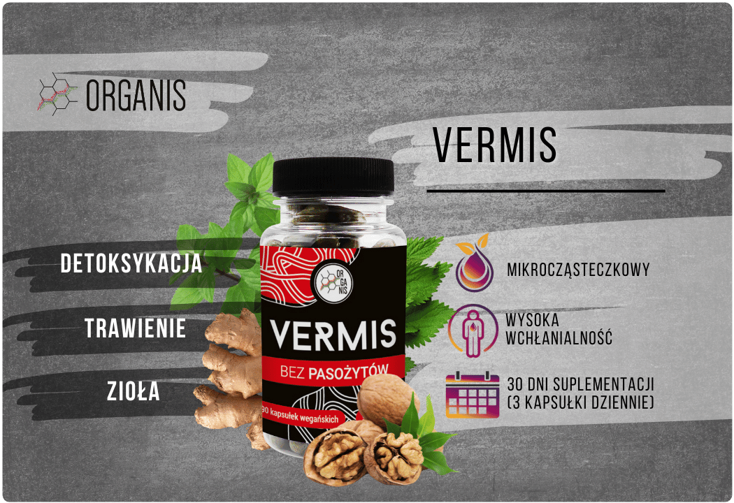 Vermis 330 mg (90 kapsułek) Organis