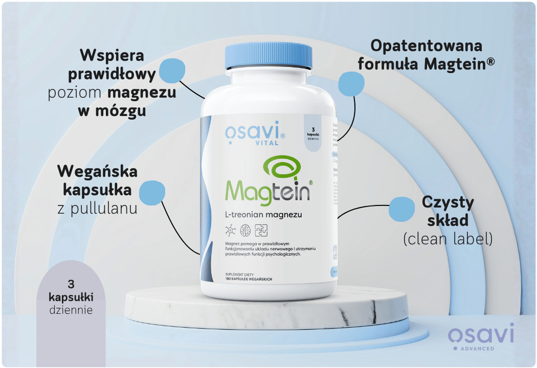 Magtein L-treonian Magnezu (90 kaps) Osavi
