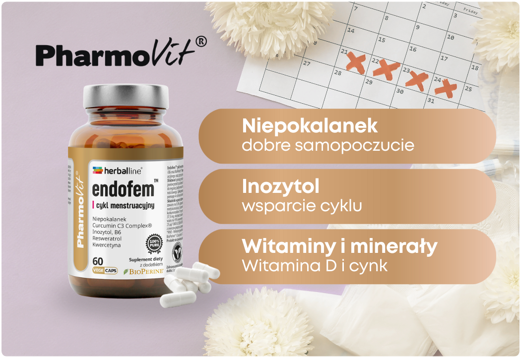 Endofem cykl menstruacyjny 60 kaps HL Pharmovit