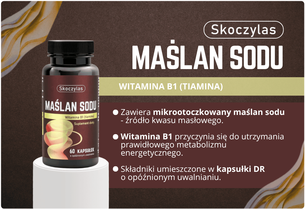 MAŚLAN SODU z witaminą B1 Skoczylas