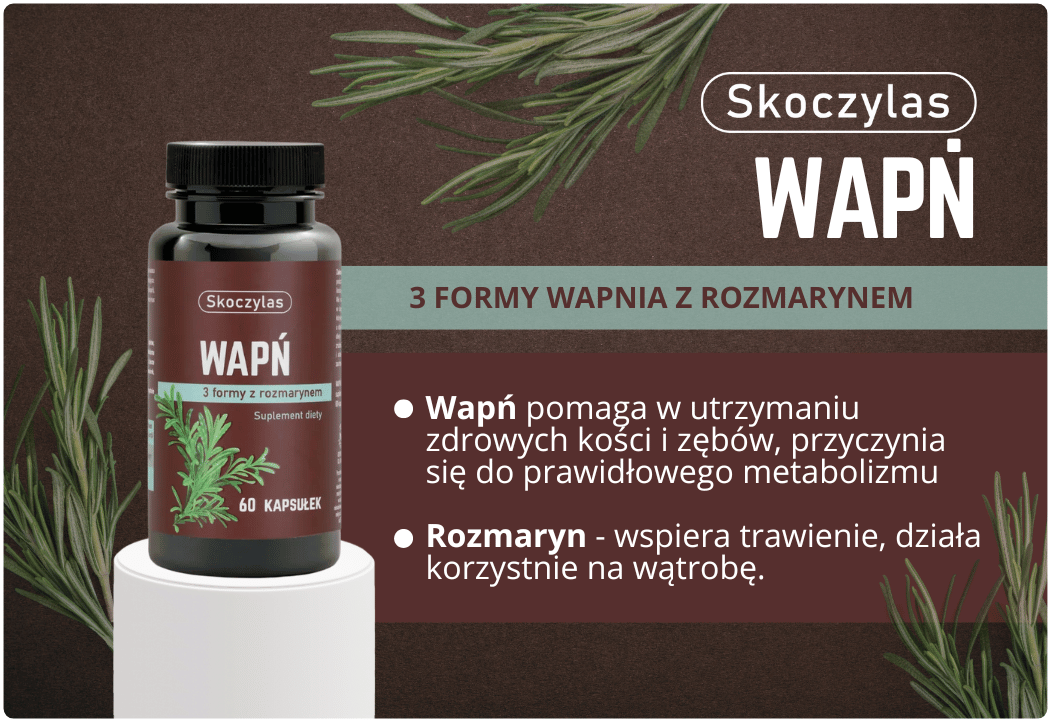 WAPŃ 3 Formy z Rozmarynem (60 kaps) Skoczylas