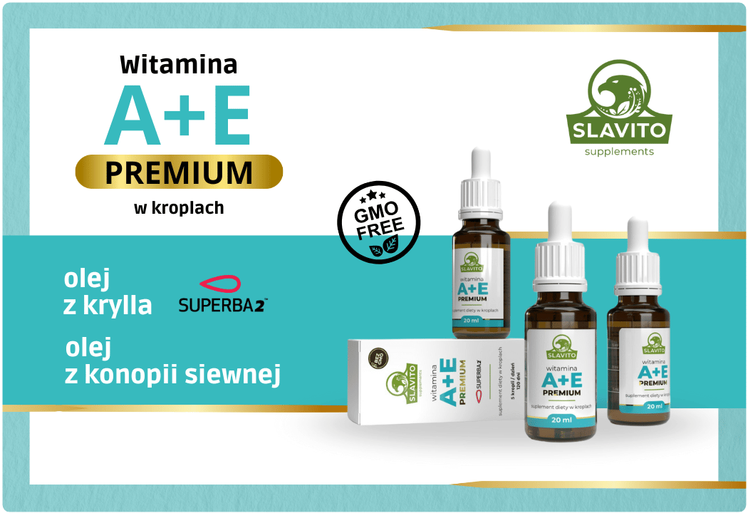 Witamina A+E Premium Slavito