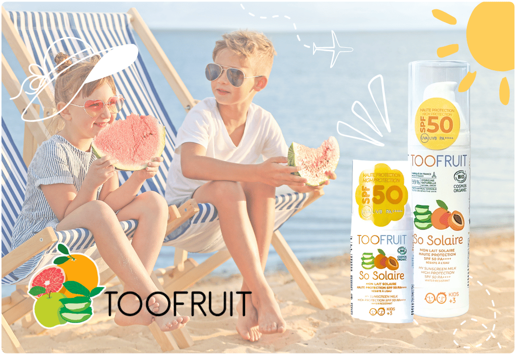 Balsam SPF 50 PA ++++ Organiczny Krem Przeciwsłoneczny dla Dzieci od 3 Roku Życia 100 ml TOOFRUIT