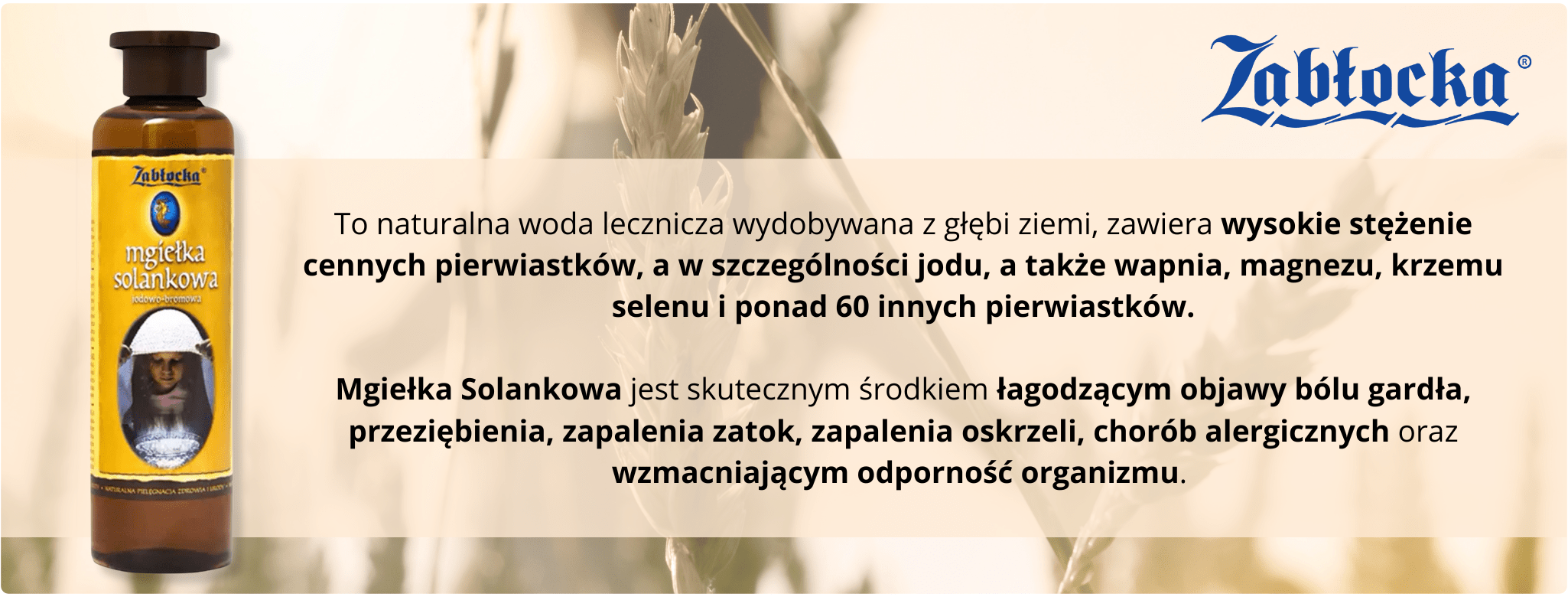 Zabłocka Mgiełka Solankowa