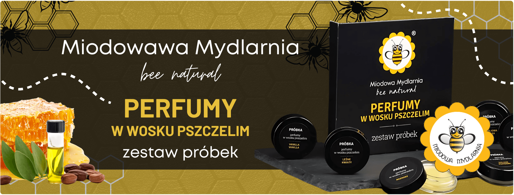 Zestaw Perfum Miodowa Mydlarnia