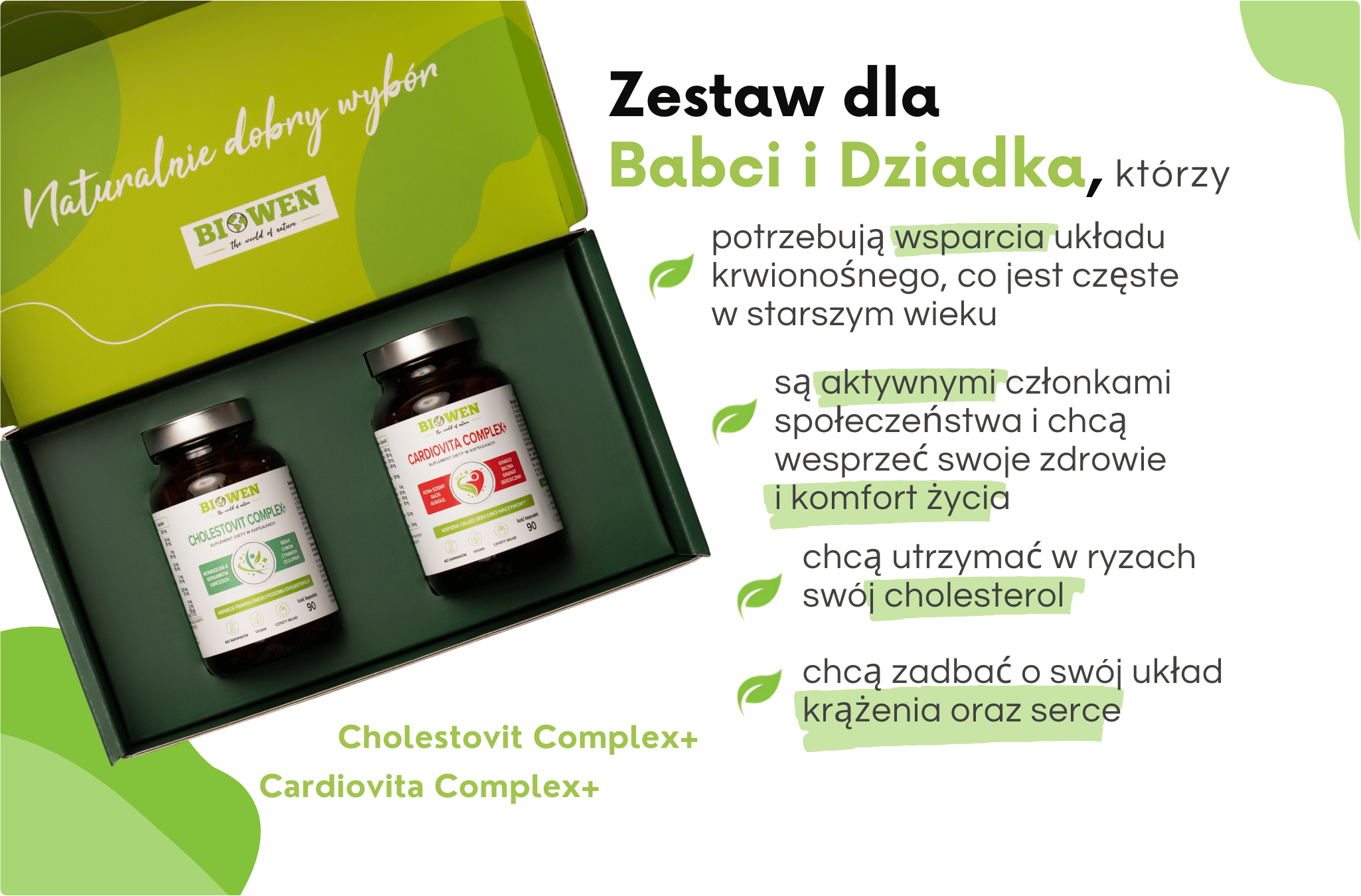 Zestaw dla Babci i Dziadka Biowen