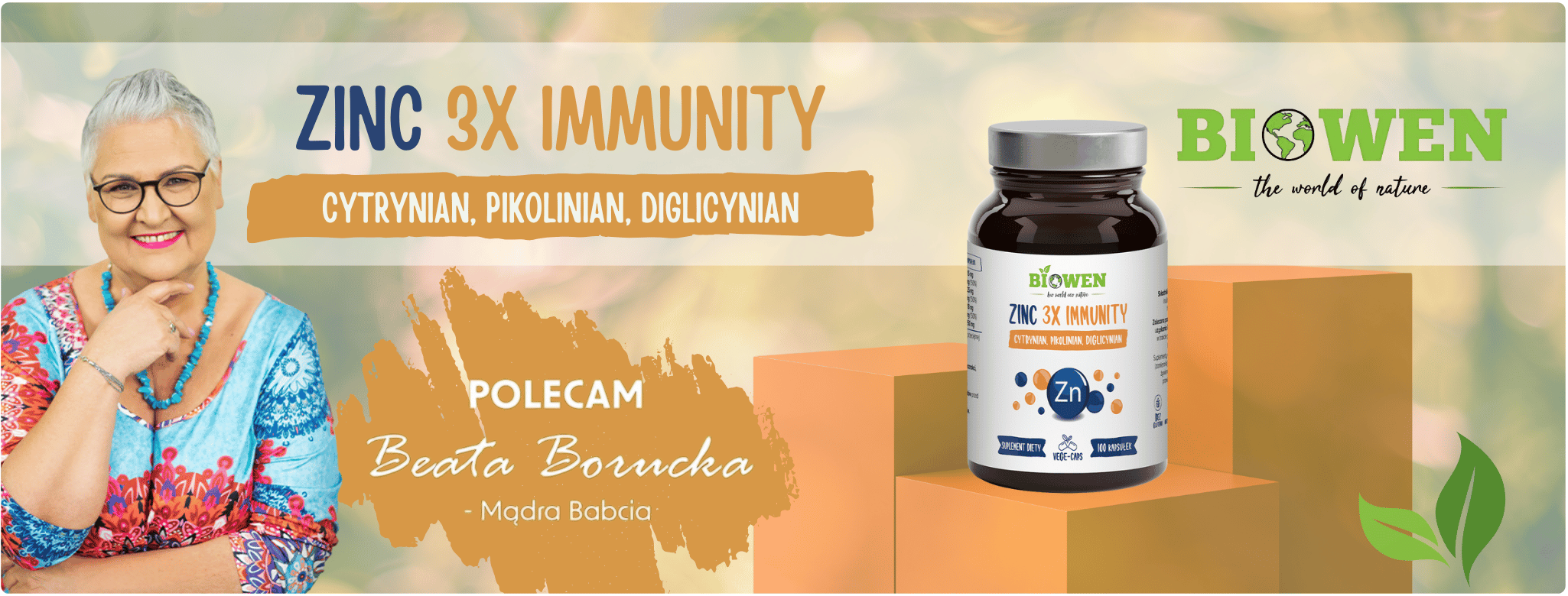 Zinc 3 x Immunity Biowen