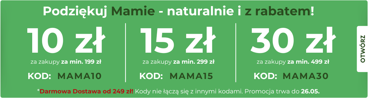 Promocja na Dzień Mamy w enaturalnie.pl