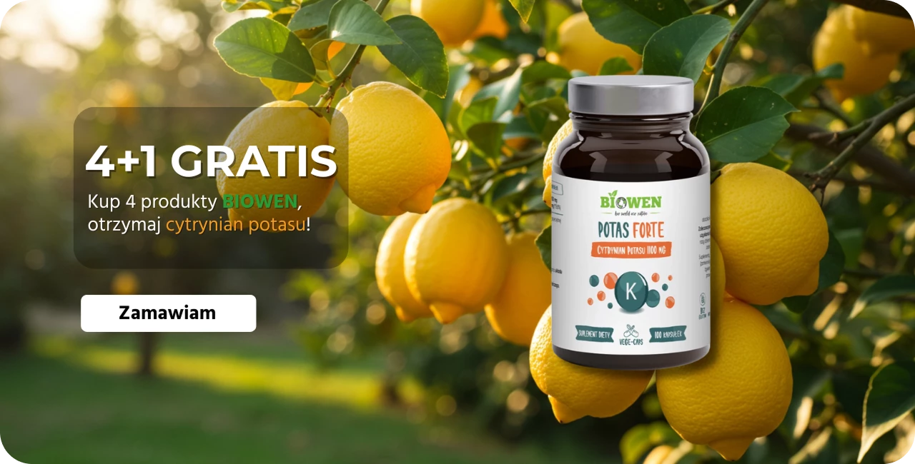 Cytrynian Potasu Biowen GRATIS  w enaturalnie.pl