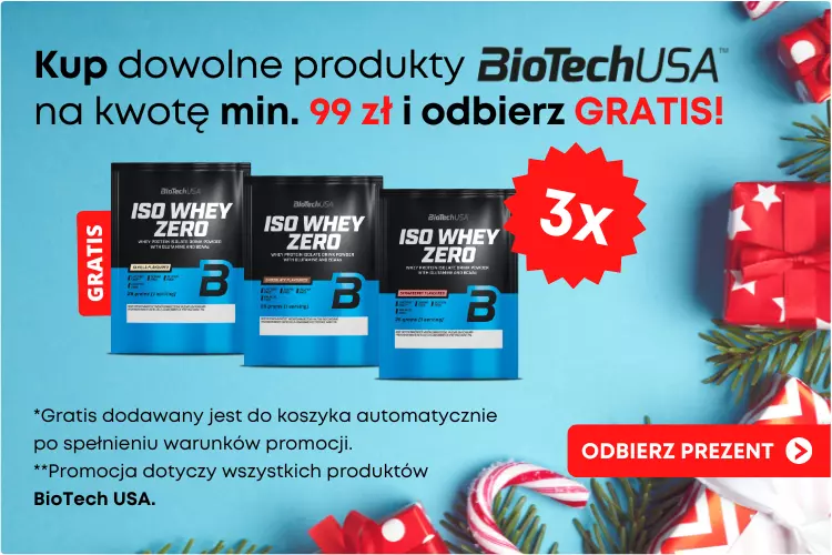 Odżywka Białkowa GRATIS Promocja BioTech USA| Enaturalnie.pl